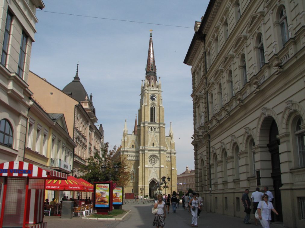 Katedrala i centar Novog Sada
