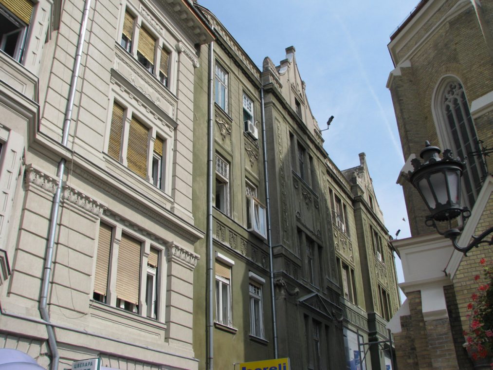 Stare zgrade u centru Novog Sada