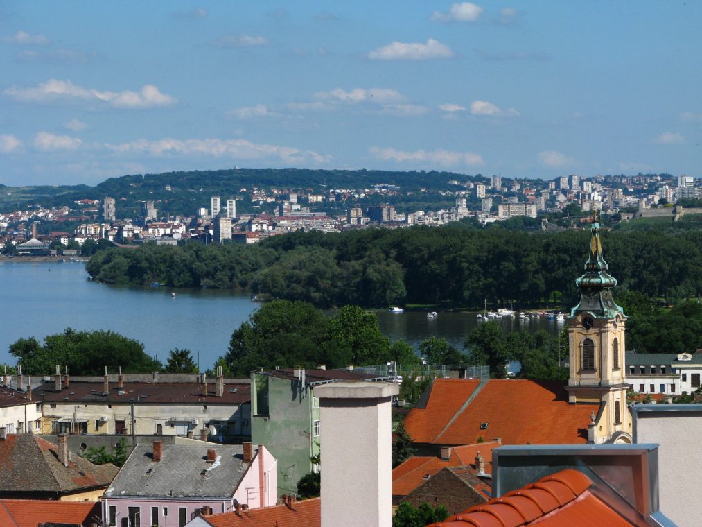 Pogled na Beograd sa Gardoša