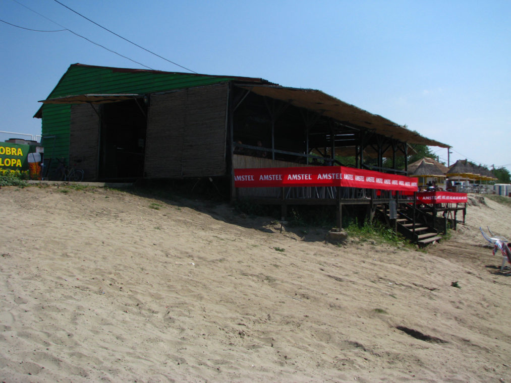 Bar na plaži Peskara, Zrenjanin