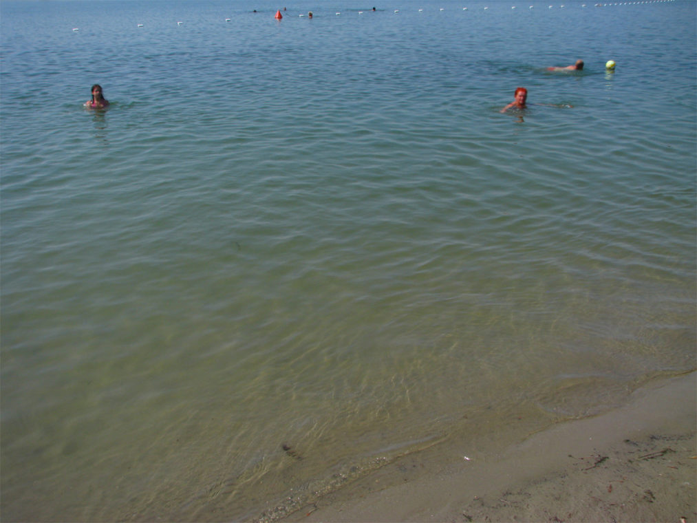 Čista voda jezera Peskara